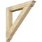 Ekena Millwork Traditional Traditional Rough Sawn Bracket, Douglas Fir, 4"W x 30"D x 30"H BKT04X30X30TRA01RDF - alternate 1